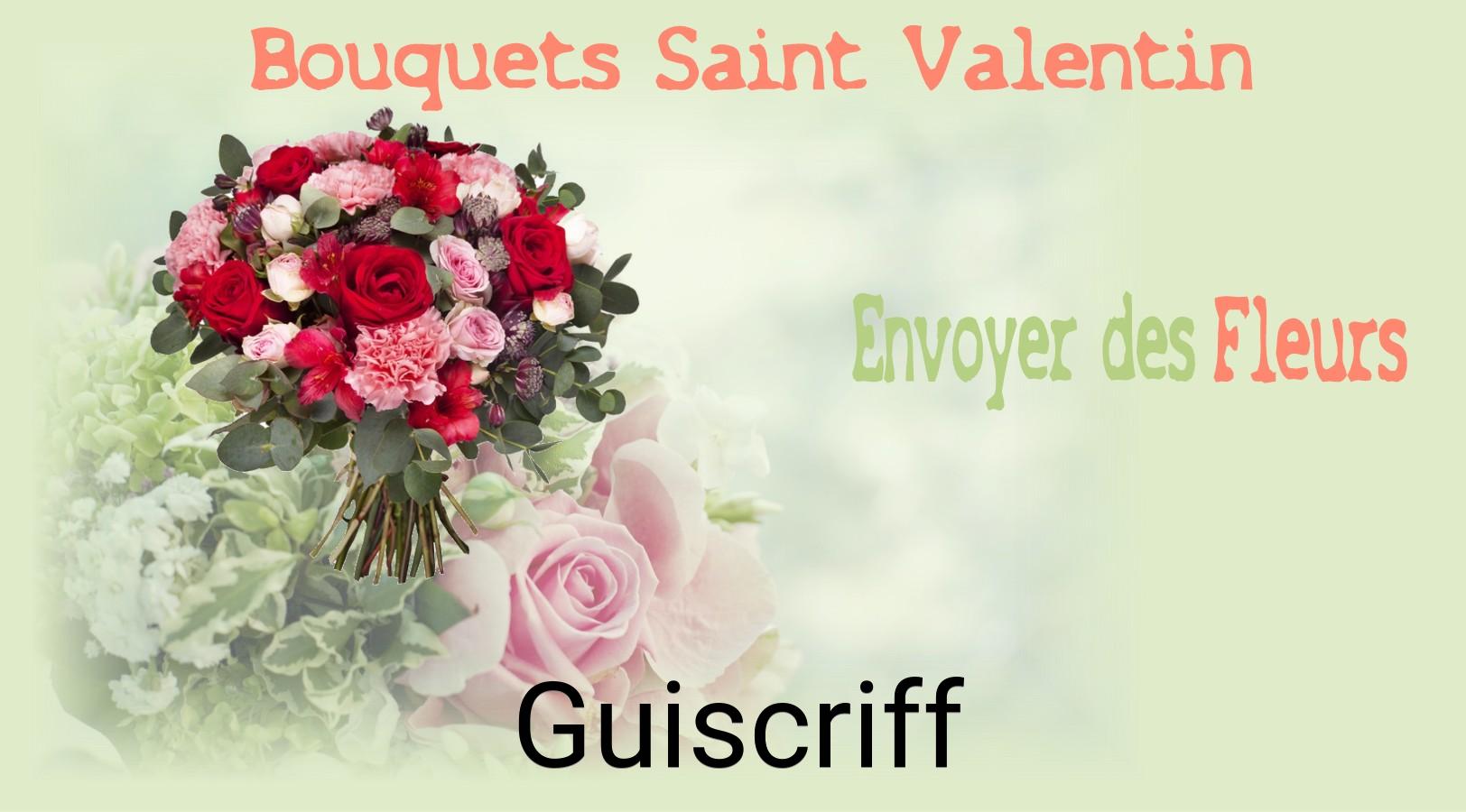 Roses de Saint-Valentin livrées à Guiscriff